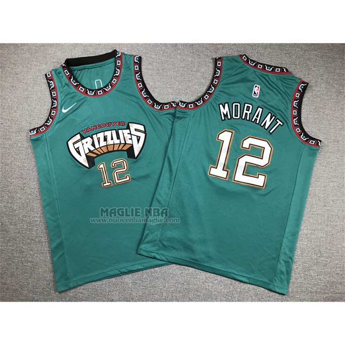 Maglia
 Ja Morant NO 12 Bambino
 Memphis Grizzlies Classic Throwback
 Verde
